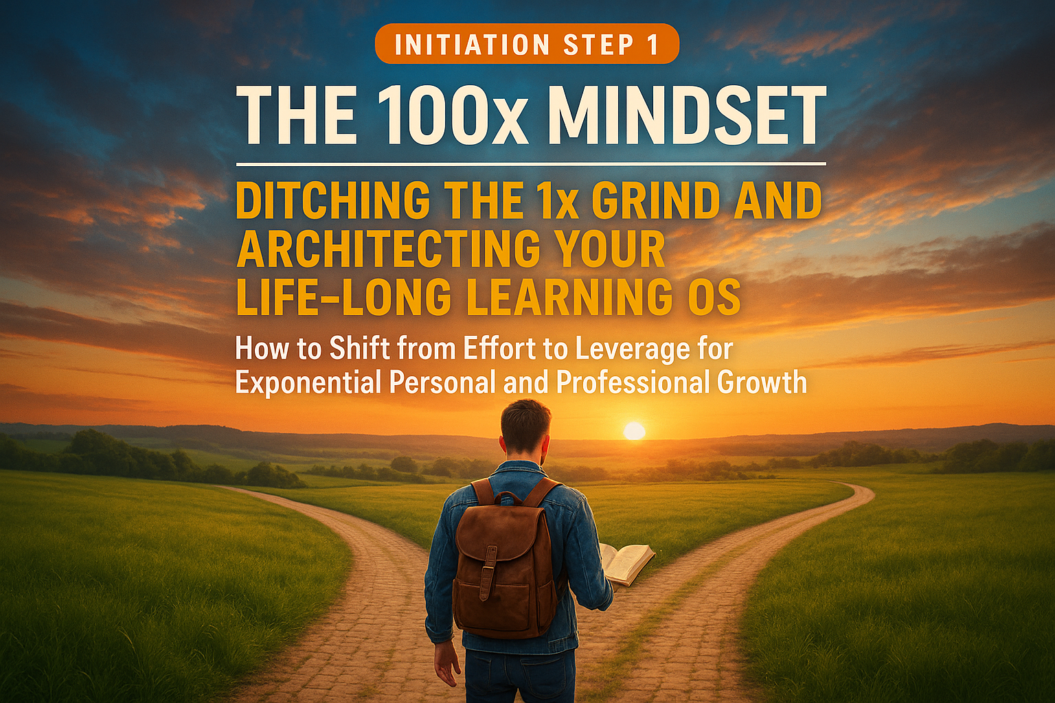 The 100x Mindset & LLL Blueprint Initiation Step 1: Architecting Your Life-Long Learning Foundation