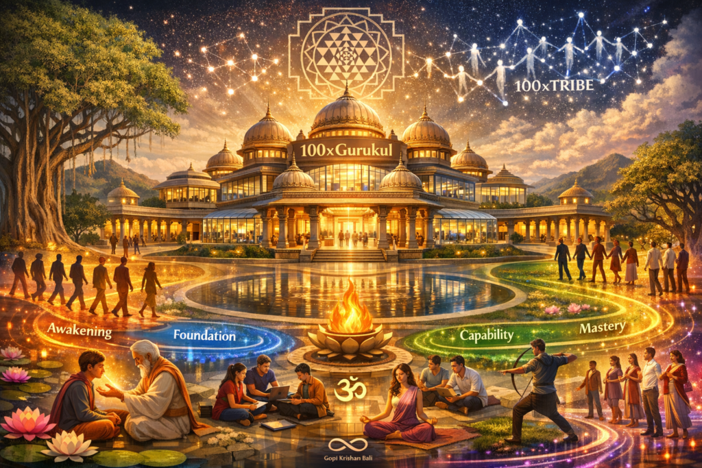 100xGurukul: Transform Through Ancient Wisdom & Modern Excellence | 100xBHARAT